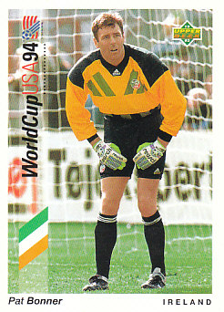 Pat Bonner Republic of Ireland Upper Deck World Cup 1994 Preview Eng/Ger #9